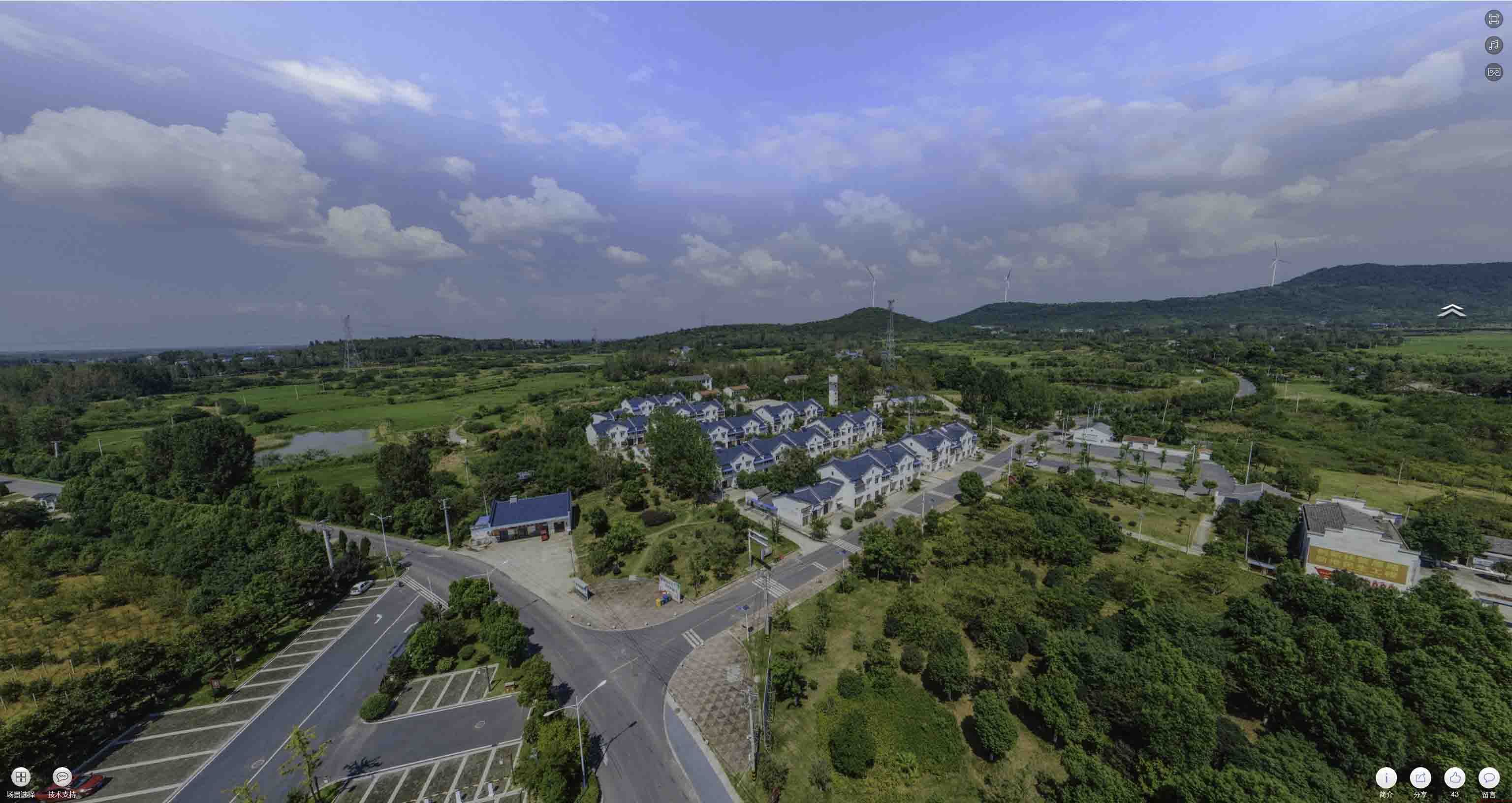 红花岗360全景拍摄：记录生活每一刻的完整视角——在手绘地图中的创意应用